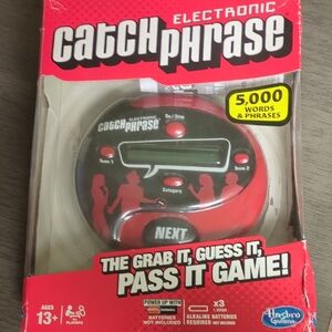 Hasbro Catch Phrase Electronic Game - Red and Black